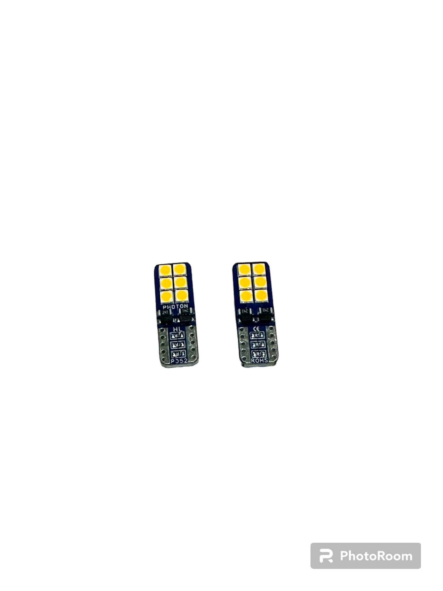 T10 5W Dipsiz Ampul Led Turuncu 24 volt