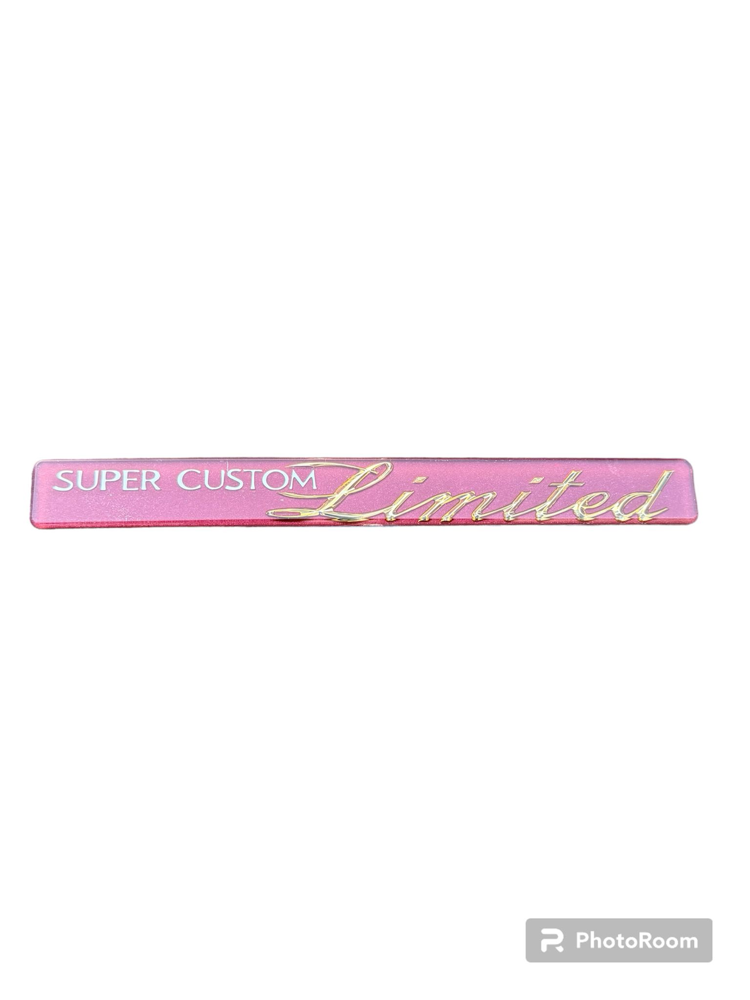 Super Custom Limited Bordo