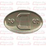 D 1961 Fosforlu Oval Harf - Görsel 2