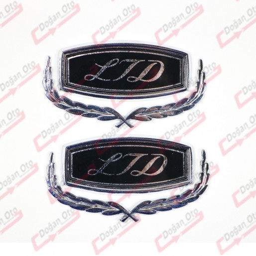 Çelenkli Ltd Arma, El Yazılı (Yanlık)