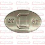 D 1979 Fosforlu Oval Harf - Görsel 2