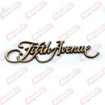 Fifth Avenue Yazı Gold