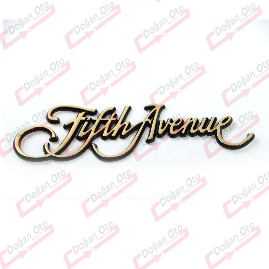 Fifth Avenue Yazı Gold