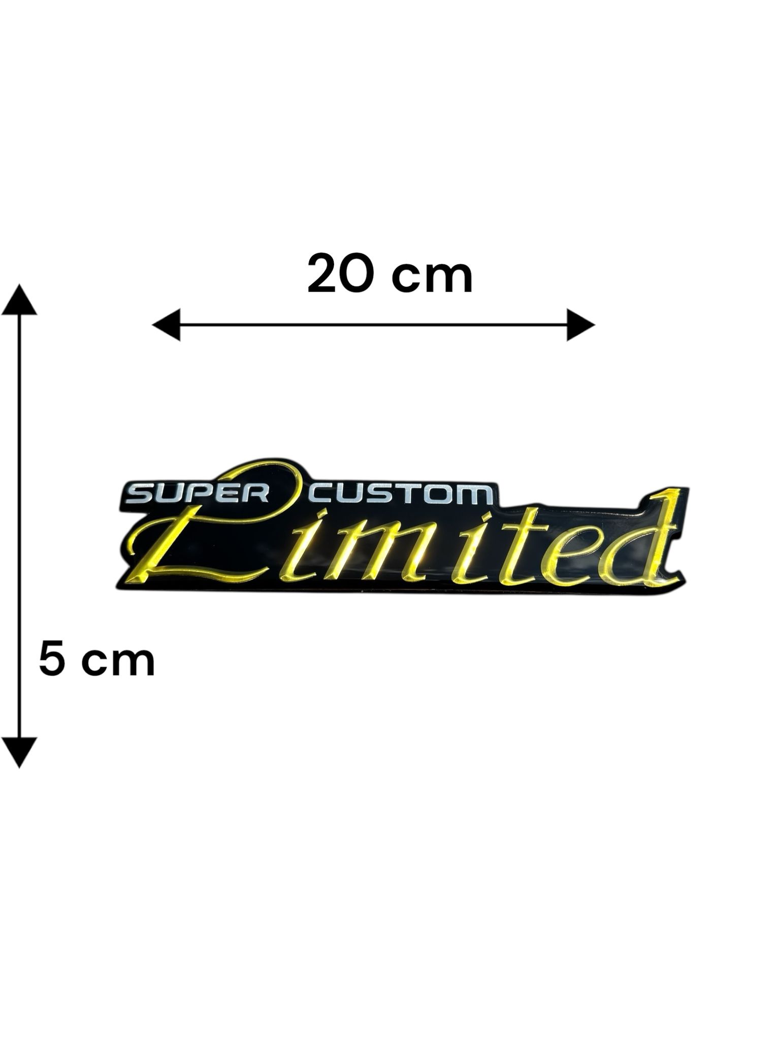 Limited Custom Sarı Büyük Arma